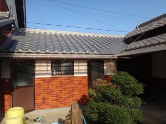 伊賀市谷改修完工検査
