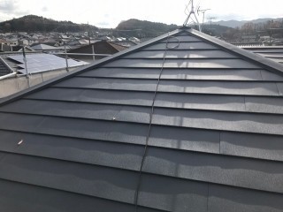 名張市 屋根カバー工法 施工後