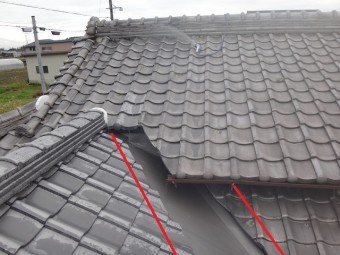 伊賀市谷改修完工検査