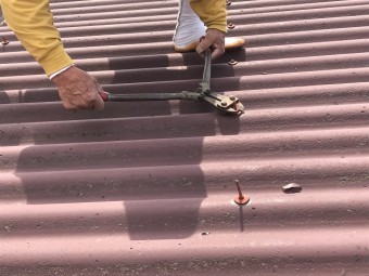 伊賀市 屋根カバー工法 下処理