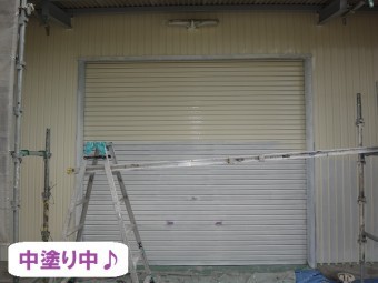 伊賀市 セラMシリコンⅢ 中塗り