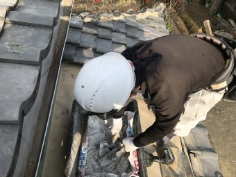 伊賀市 雨漏り修理 土葺き工法