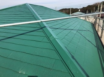 伊賀市 屋根塗り替え 完工