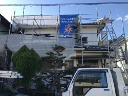 伊賀市 徳永様邸完工前の写真