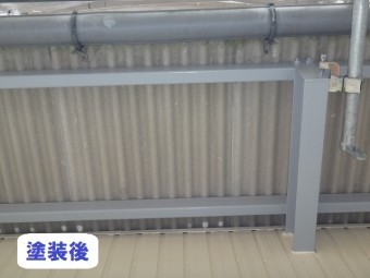 伊賀市 鉄鋼 塗装後