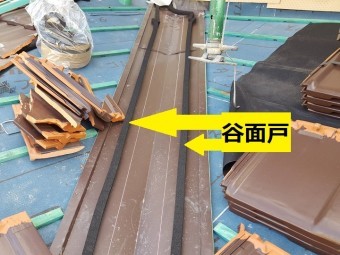 伊賀市 谷樋の谷面戸説明写真