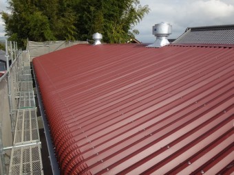伊賀市 波型スレート屋根 雨漏り修理