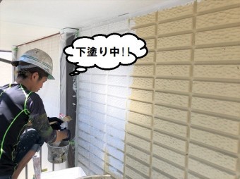 下塗り 壁