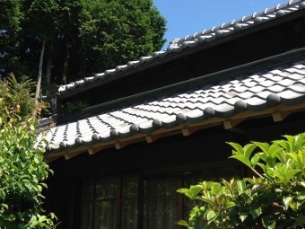 伊賀市 瓦屋根 修理後