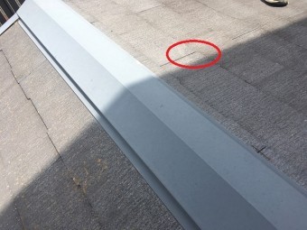 カラーベスト 釘打ち破損