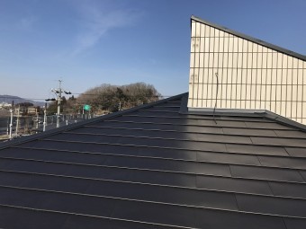 伊賀市 金属ルーフ取り付け