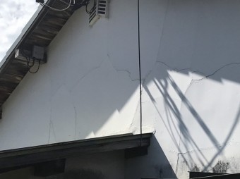 伊賀市 土壁 修理前