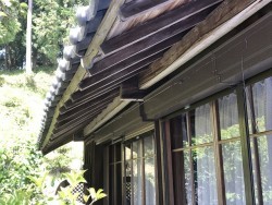 伊賀市 瓦屋根 修理前