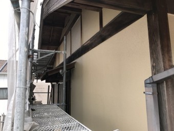 伊賀市 塗り替えリフォーム 乾燥中