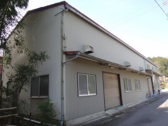 伊賀市工場屋根、外壁工事前写真