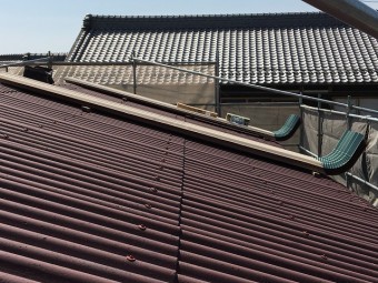 伊賀市 屋根材 断熱材