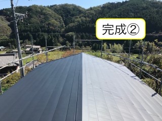 名張市 屋根補修完成写真②