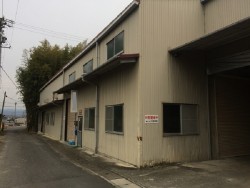 伊賀市工場工外壁トタン塗装工事前