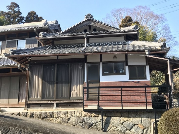 伊賀市 日本家屋の壁 修繕後