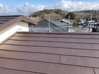 名張 スレート屋根 カバー工法