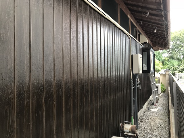 伊賀市　外壁カバー工法　完工